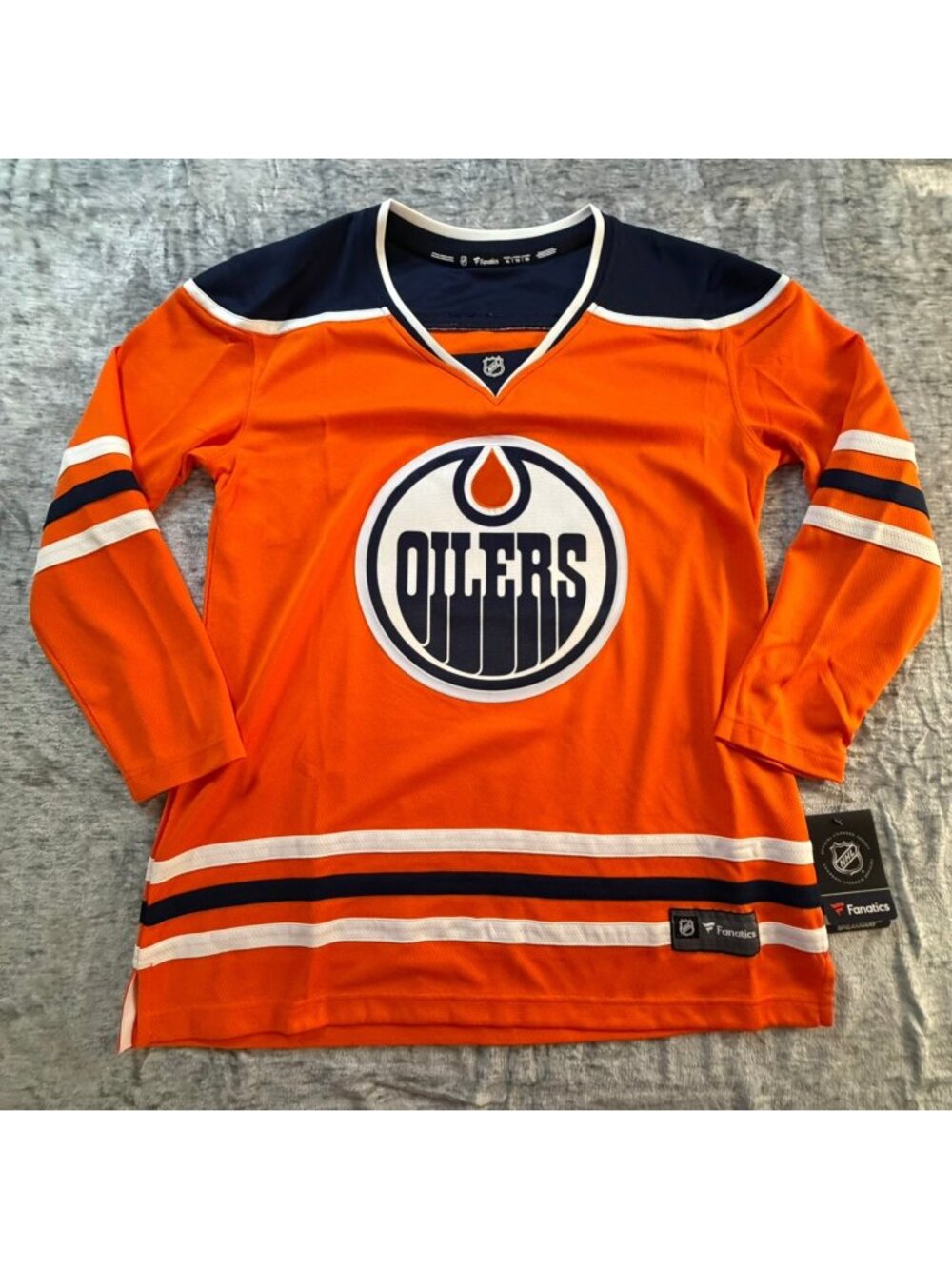 Edmonton Oilers Hockey Jersey Fanatics Women's XL NHL Breakaway